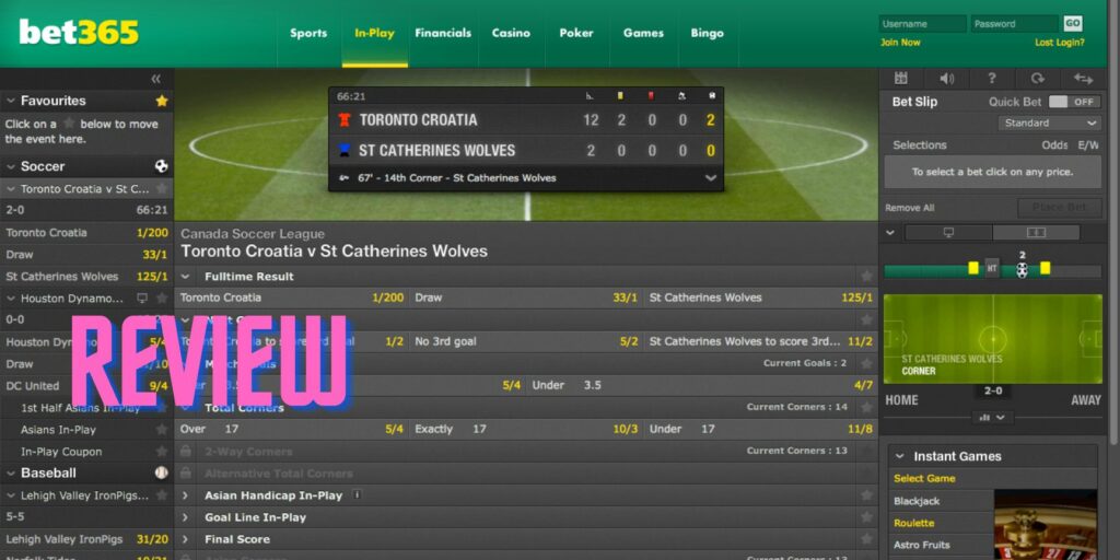 Bet365 India official website overview